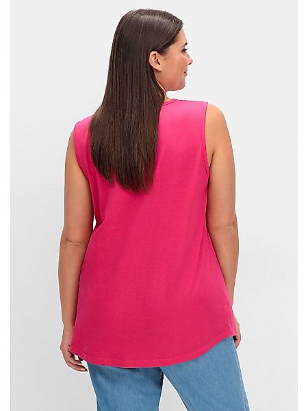 Sheego Tanktop "Große Größen", in leichter A-Linie, Doppelpack günstig online kaufen