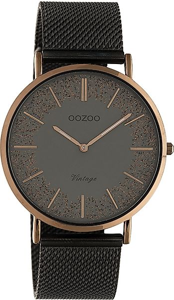 OOZOO Quarzuhr Oozoo Damen Armbanduhr schwarz günstig online kaufen