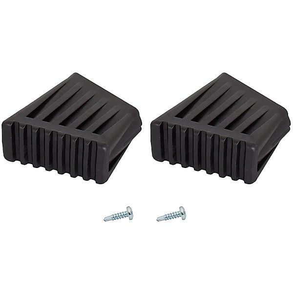 Krause Fußkappe für Klapptritte & Stufen-Steh-Leitern 2 Stück 40x20 mm günstig online kaufen