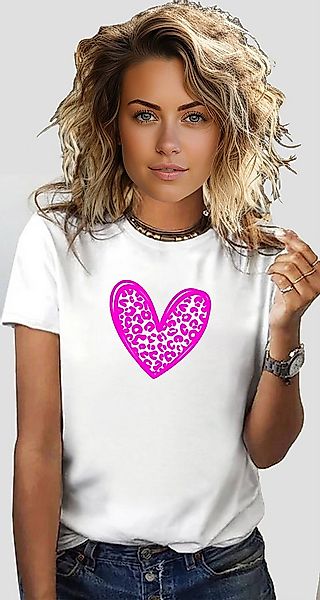 RMK T-Shirt Damen Shirt Top Sommer Love Liebe aus 100% Baumwolle günstig online kaufen
