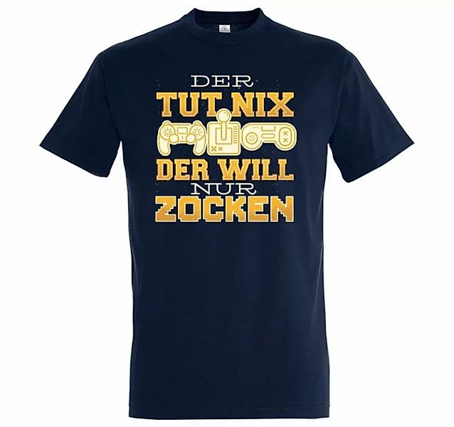 Youth Designz T-Shirt "Der Tut Nix, Der Will Nur Zocken" Herren Shirt mit t günstig online kaufen