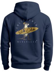 Neverless Hoodie Herren Hoodie Backprint California günstig online kaufen
