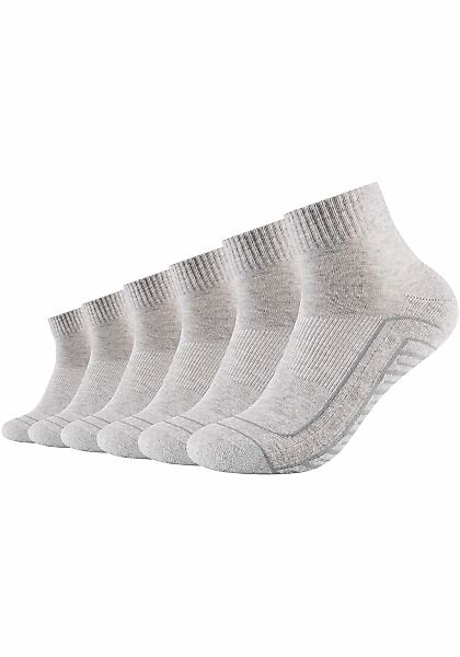 Camano Kurzsocken "ca-soft" 6 Paar tlg. mit verstärktem Zehenbereich günstig online kaufen