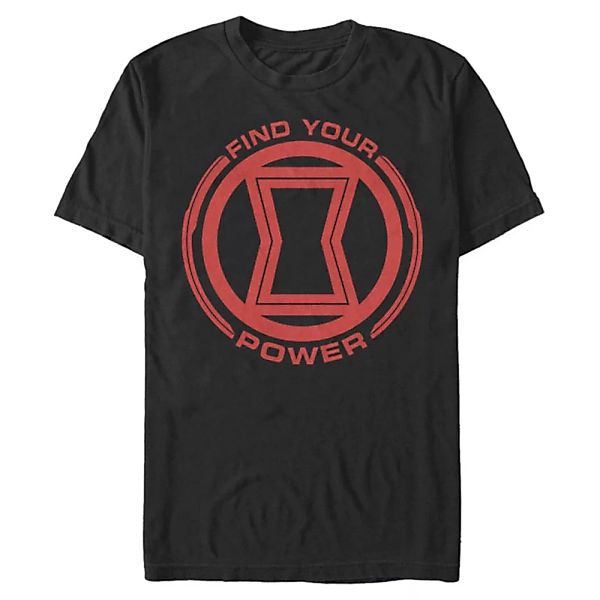 Marvel - Avengers - Black Widow Power of - Männer T-Shirt günstig online kaufen