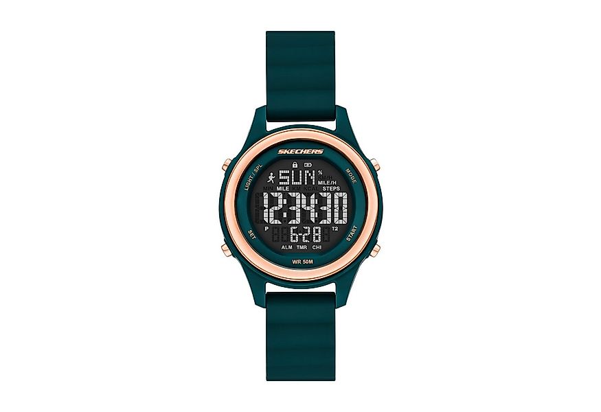 Skechers Chronograph SR6349, Quarzuhr, Armbanduhr, Damenuhr, Silikonarmband günstig online kaufen