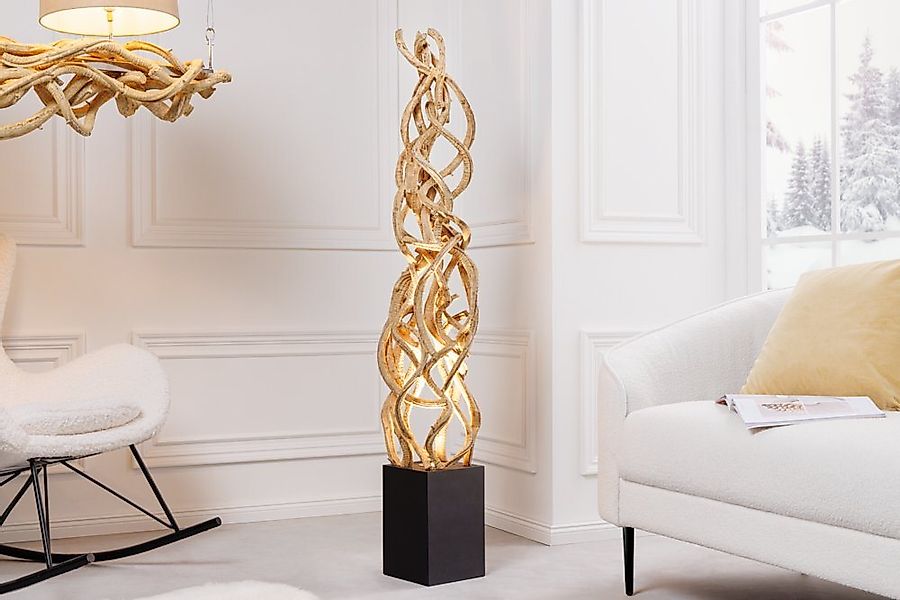 riess-ambiente Stehlampe VIGNE 150cm natur, Ein-/Ausschalter, ohne Leuchtmi günstig online kaufen