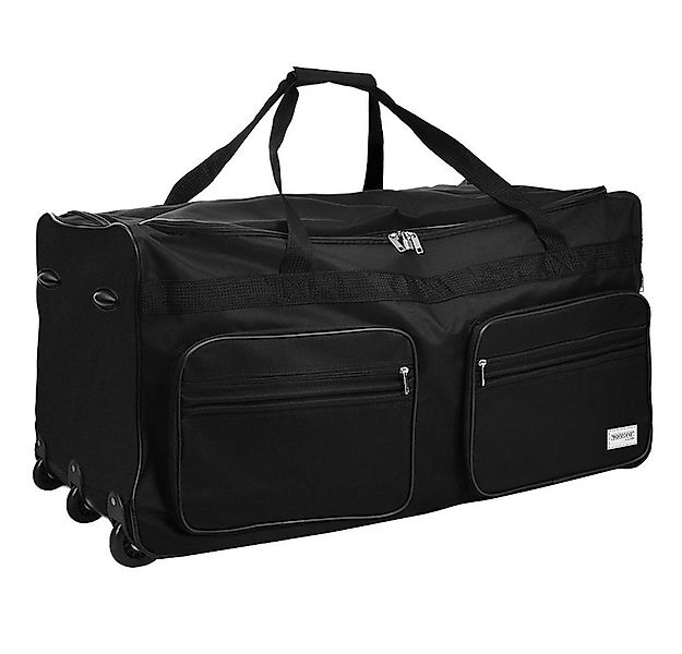 monzana Reisetasche Leonardo, mit Rollen 160L Trolley Teleskopgriff Schwarz günstig online kaufen