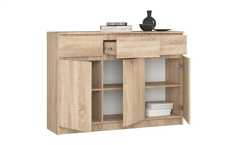 Highboard  Klaus ¦ holzfarben ¦ Maße (cm): B: 138 H: 99 Kommoden & Sideboar günstig online kaufen