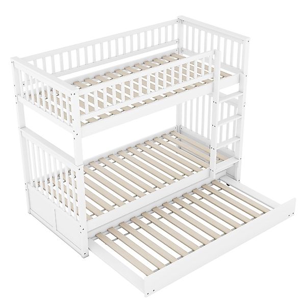 SOFTWEARY Etagenbett mit 2 Liegeflächen, Gästebett günstig online kaufen