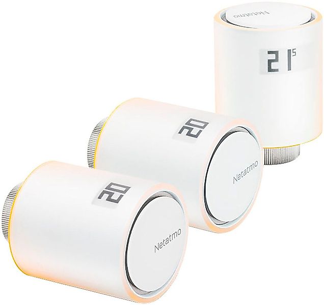 Netatmo Raumthermostat Smarte Heizkörperthermostate, 3er Set günstig online kaufen