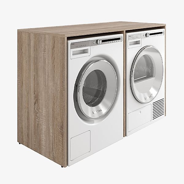 Platan Room Waschmaschinenumbauschrank DORA Waschmaschinenschrank 130 günstig online kaufen