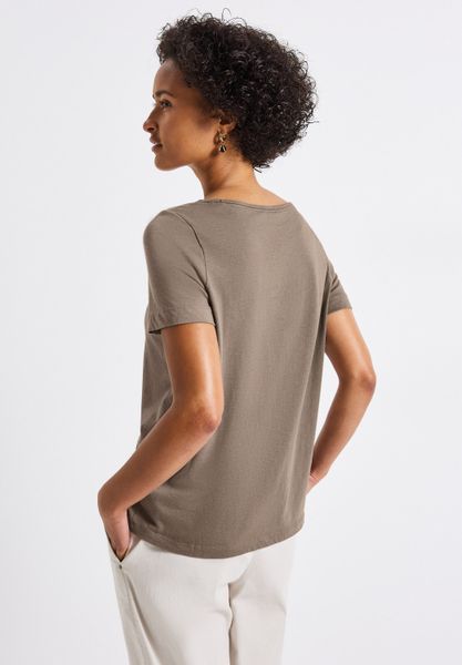 STREET ONE T-Shirt mit Rundhalsausschnitt günstig online kaufen