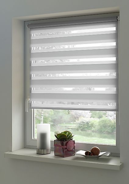 Doppelrollo EASYFIX, Gardinia Exklusiv, transparent, mit günstig online kaufen