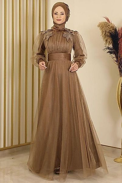 fashionshowcase Abendkleid Elegantes Glitzerndes Tüllkleid - günstig online kaufen