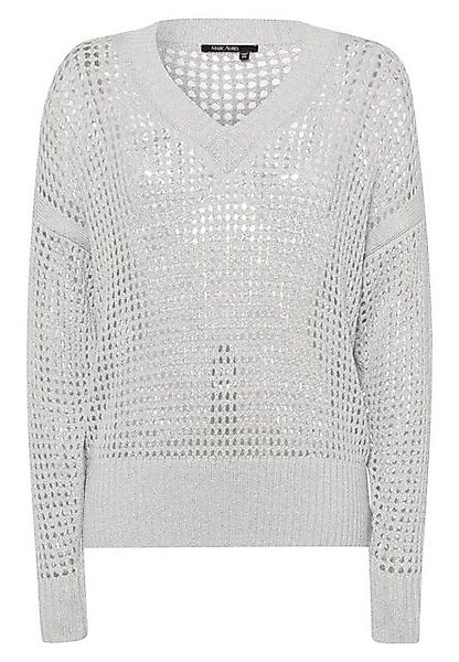 MARC AUREL Strickpullover Strick silver grey günstig online kaufen