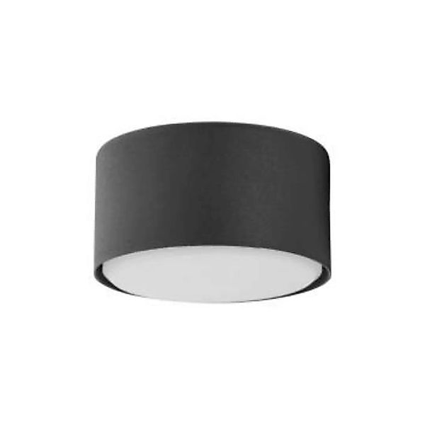 Spot Lampe rund klein Ø 8 cm flach Schwarz blendarm günstig online kaufen