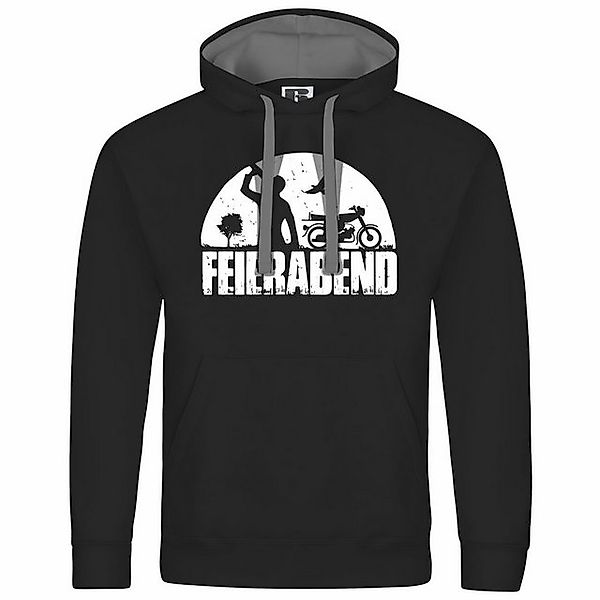 deinshirt Kapuzenpullover Herren Kapuzenpullover Feierabend Simson Mit Prin günstig online kaufen