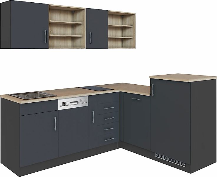 HELD MÖBEL Küche "Mali", Stellbreite 210/170 cm, mit E-Geräten günstig online kaufen