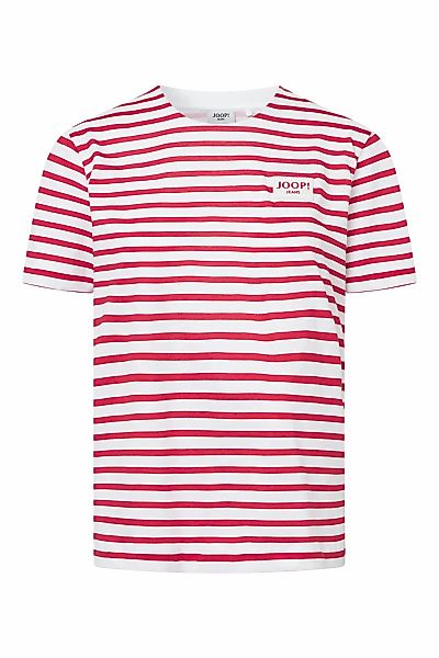Joop Jeans T-Shirt "Teele" geringelt, gerippter Rundhals günstig online kaufen