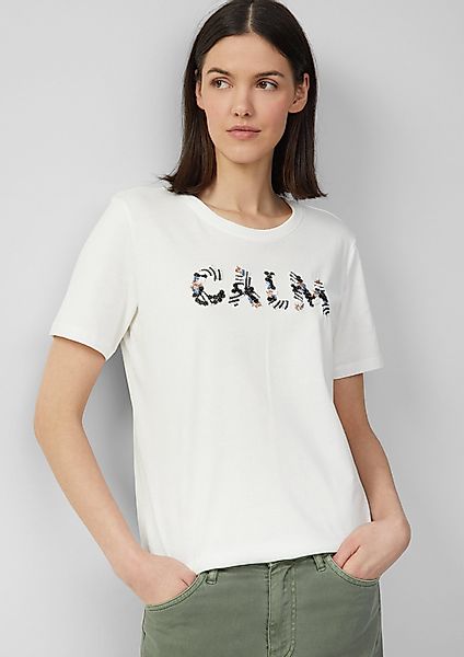 s.Oliver Kurzarmshirt Jersey-T-Shirt im Relaxed Fit günstig online kaufen