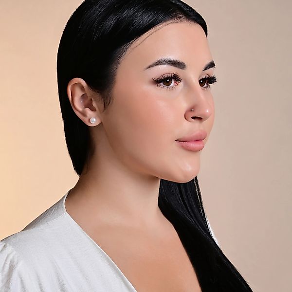 Adelia´s Paar Ohrhänger "Damen Ohrringe – Ohrstecker aus Edelstahl mit Perl günstig online kaufen