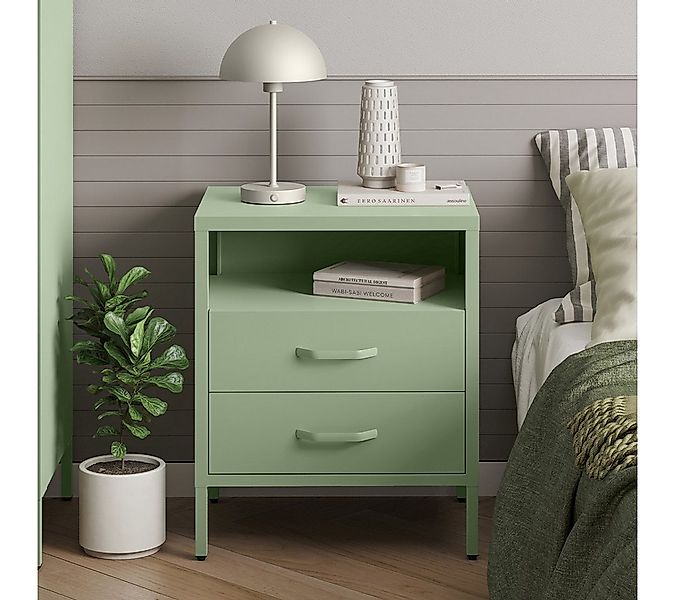 skølm Nachttisch Mizar (2-St., Beistelltisch), kompakt, mit 2 Schubladen günstig online kaufen