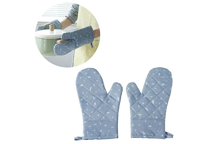 HAUSS SPOLE Topfhandschuhe Anti-Rutsch Backhandschuhe Silikon hitzebeständi günstig online kaufen