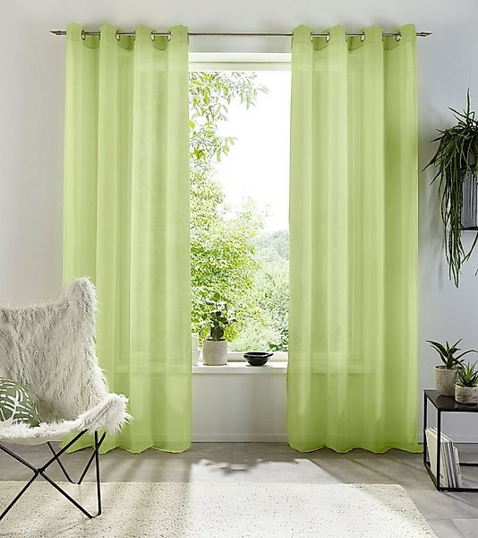 OTTO home Gardine XANA (1 St), Ösen, transparent, Voile, Bestseller, einfar günstig online kaufen