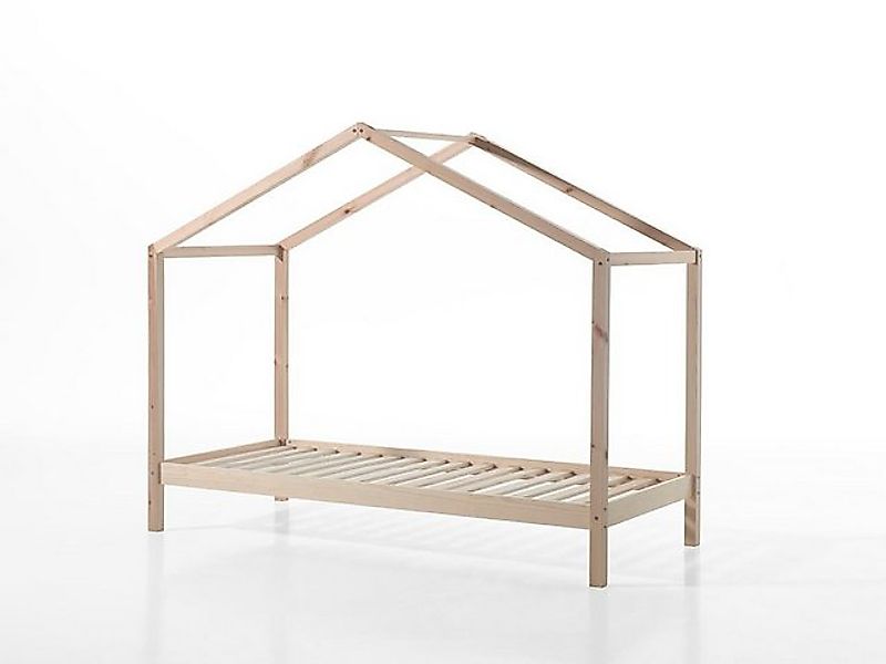 58 aufm Kessel Kinderbett Hausbett Kapua 210x97x170 Kinderbett in Hausoptik günstig online kaufen