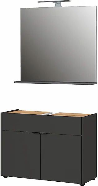GERMANIA Badmöbel-Set "Ameca", (2 St.), Badezimmer-Set bestehend aus Waschb günstig online kaufen