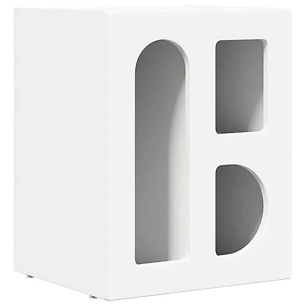 vidaXL Nachttisch Weiß 40 x 35 x 50 cm Holzwerkstoff 891244 günstig online kaufen