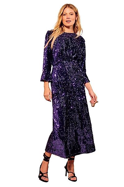Love & Roses Midikleid Love & Roses Midikleid mit Pailletten (1-tlg) günstig online kaufen
