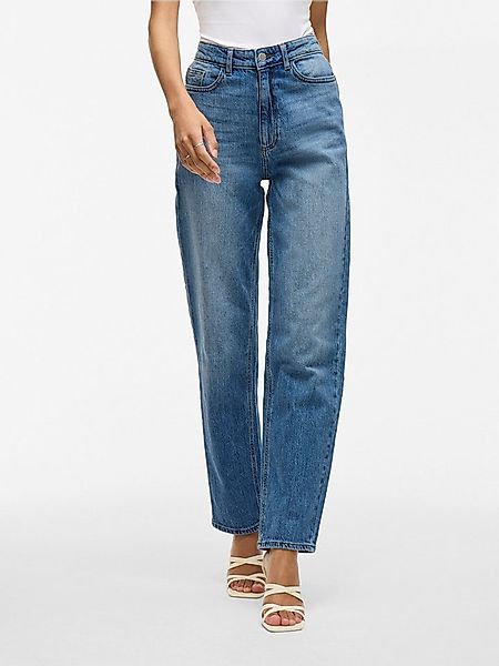 Vila High-waist-Jeans VIKELLY JAF HW STRAIGHT JEANS-NOOS Baumwollmischung günstig online kaufen