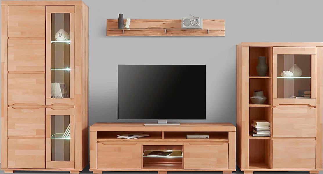 Home affaire Wohnwand "Denis" Set, 4 Stk. tlg. günstig online kaufen