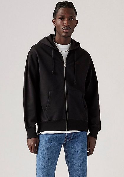 Levi's® Kapuzensweatjacke mit Logo-Stickerei günstig online kaufen