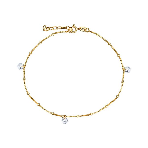 Vivance Fußkette 925/- Sterling Silber vergoldet günstig online kaufen