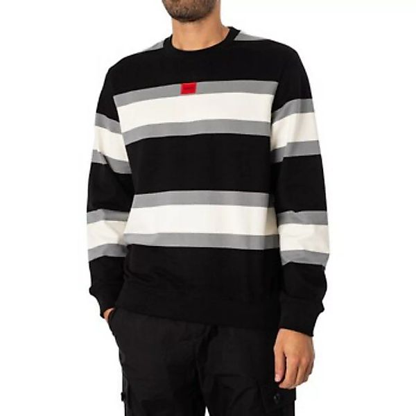 BOSS  Sweatshirt Diragol-Streifen-Sweatshirt günstig online kaufen