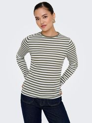 ONLY Langarmshirt ONLMAI STRIPE L/S TOP günstig online kaufen