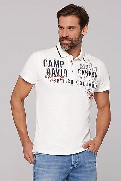 CAMP DAVID Poloshirt Poloshirt Kurzarmshirt (1-tlg., günstig online kaufen