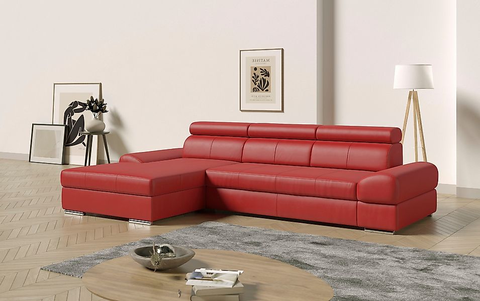 sit&more Ecksofa Broadway L-Form, inklusive Kopfteilverstellung, günstig online kaufen