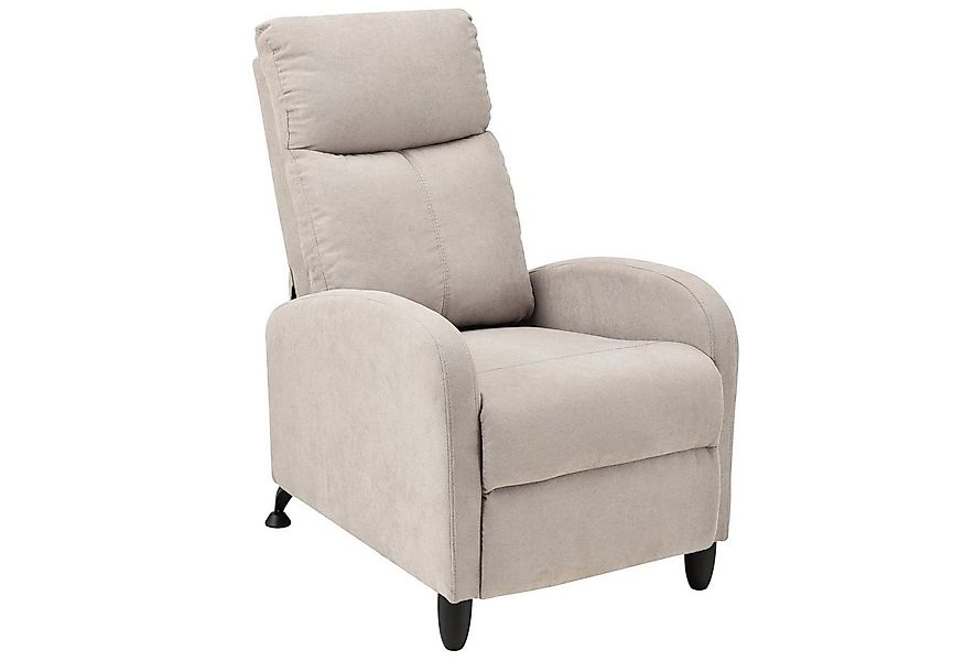 en.casa Relaxsessel, »Bregenz« mit verstellbarer Rückenlehne 102x60x92cm St günstig online kaufen