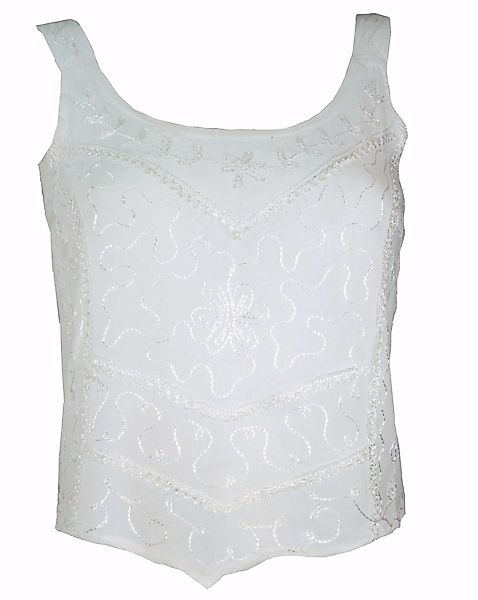 Guru-Shop T-Shirt Besticktes Top Boho chic, günstig online kaufen