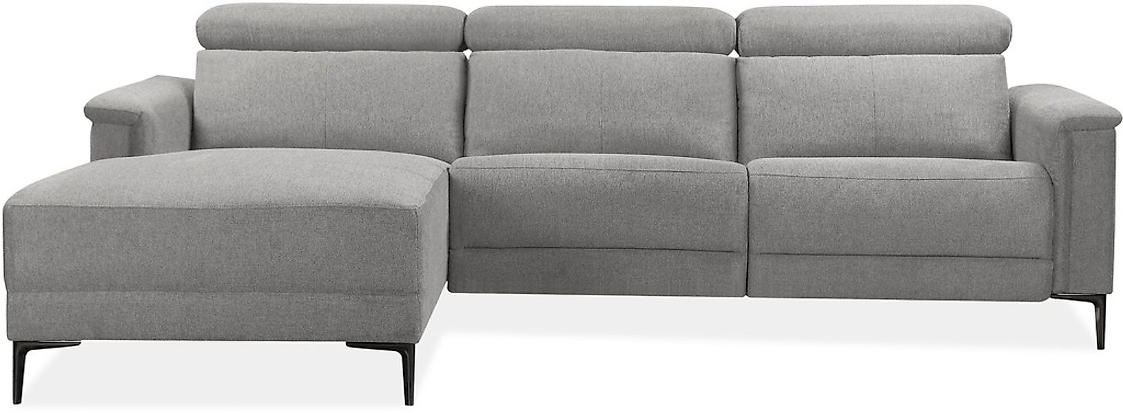 Home affaire Ecksofa "LUND, L-Form, 261cm, man. o. elektr. Relaxfunktion (m günstig online kaufen