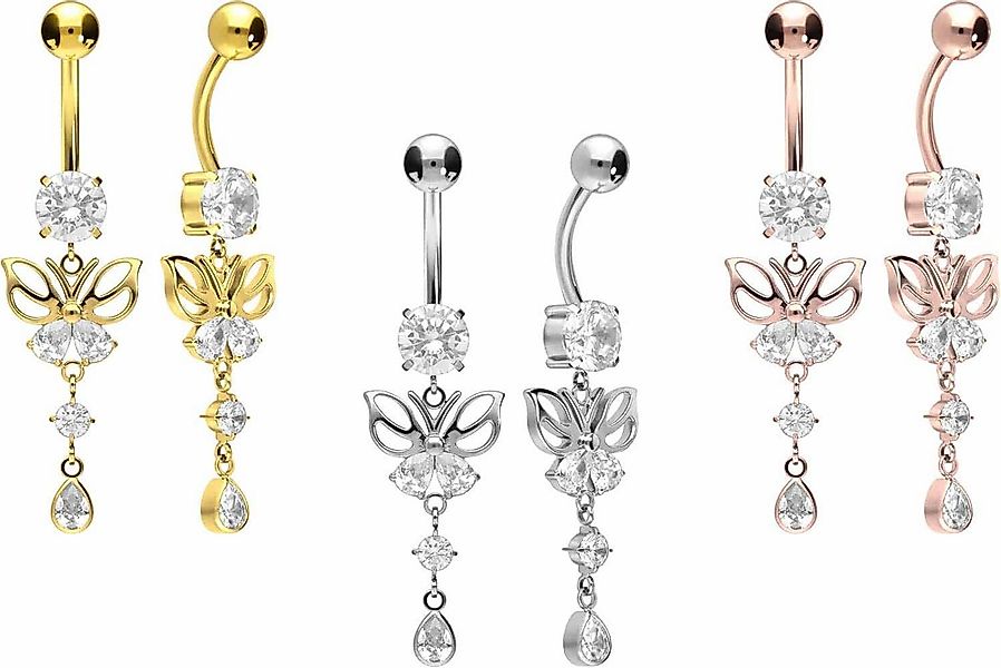 PIERCINGLINE Bauchnabelpiercing Titan Bananabell mit Innengewinde SCHMETTER günstig online kaufen