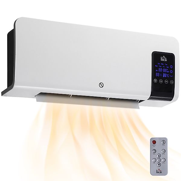 HOMCOM Heizlüfter 2 Modi, Timer, LED-Anzeige, günstig online kaufen