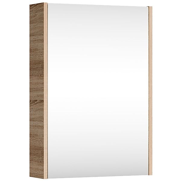 Planetmöbel Badezimmerspiegelschrank Spiegelschrank 50cm (Sonoma Eiche) günstig online kaufen