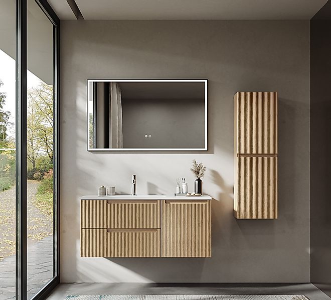 BRIDGE BENO Badmöbel-Set 100 cm Hängeschrank günstig online kaufen