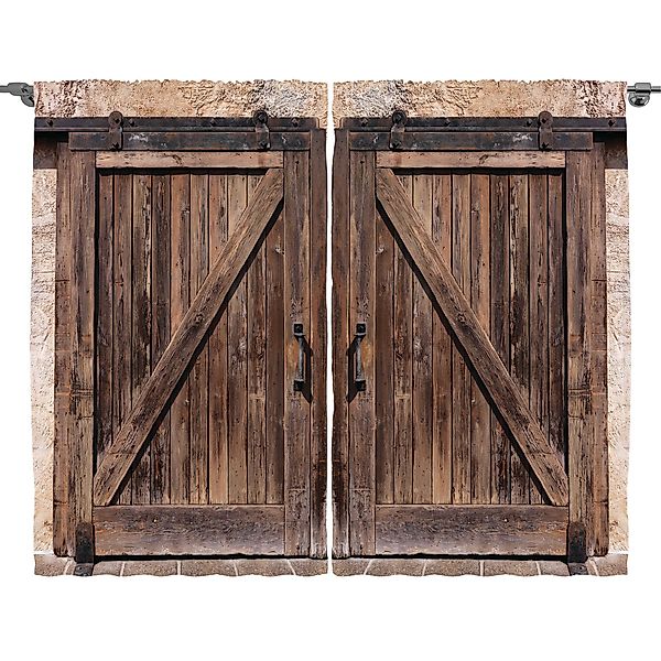 Abakuhaus Gardine Schlafzimmer Kräuselband Vorhang mit günstig online kaufen