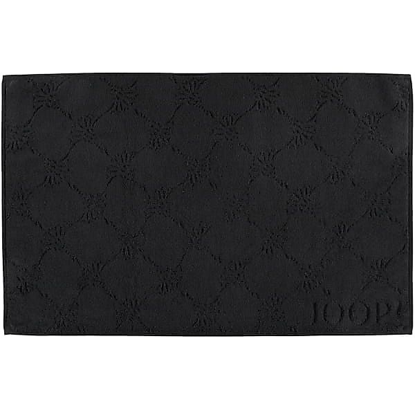 JOOP Uni Cornflower Badematte 1670 - 50x80 cm - Farbe: Schwarz - 906 günstig online kaufen