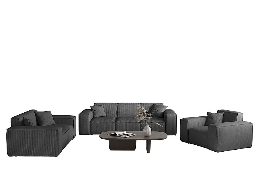 Fun Möbel Polstergarnitur Sofaset Designersofa CELES günstig online kaufen